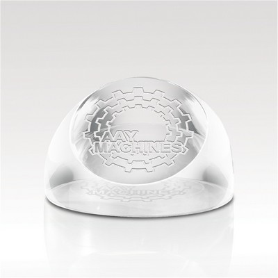 Crystal Dome Paperweight