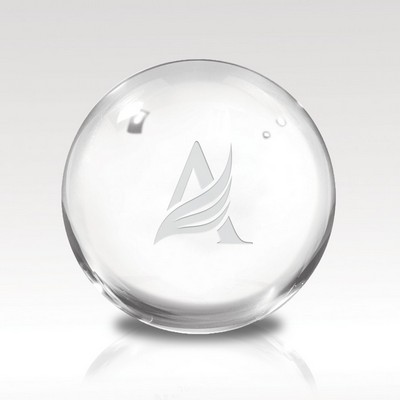 Glistening Crystal Ball Award 2-3/8"