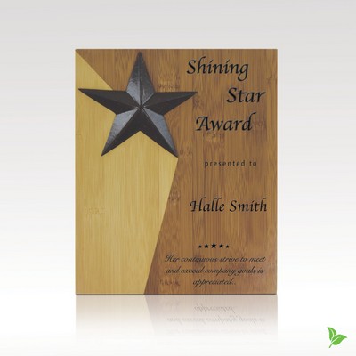 Bamboo Plaque 8x10 Coco Star