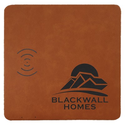 Rawhide Leatherette Phone Charging Mat