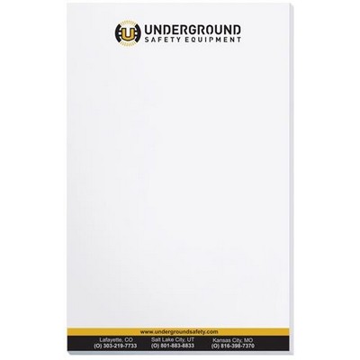 Scratch Pad w/25 Sheets (5 3/8"x 8 3/8")