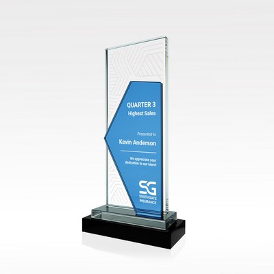 VergeBlue Crystal Award - Medium