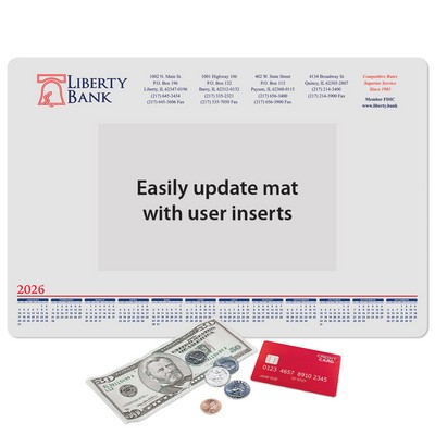 Frame-It Flex® DuraTec® Window Calendar Counter Mat-10"x15"x1/8"